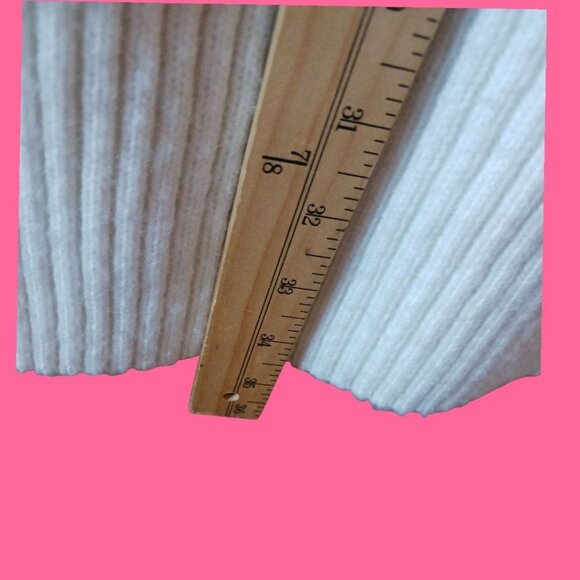 Free Assembly Womens Sleeveless Turtleneck Sweater Dress Wht XSmall - Picture 8 of 12